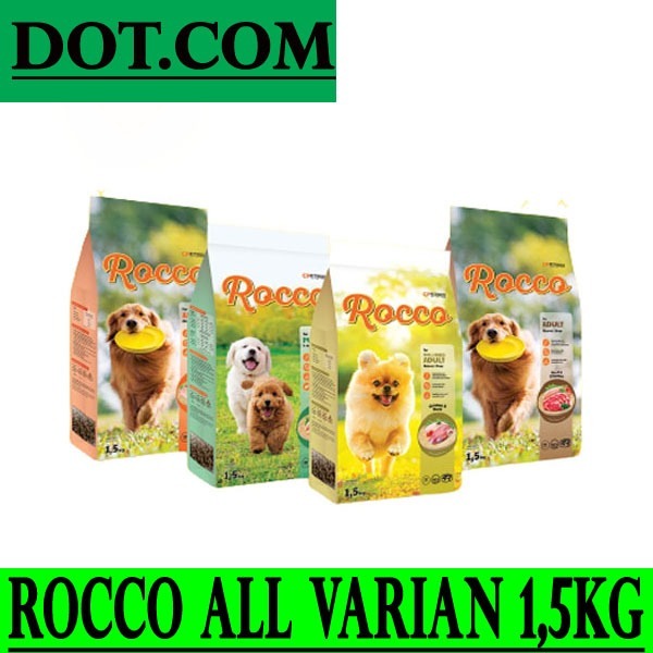 Jual ROCCO DOG FOOD 1.5kg ALL VARIANT Shopee Indonesia