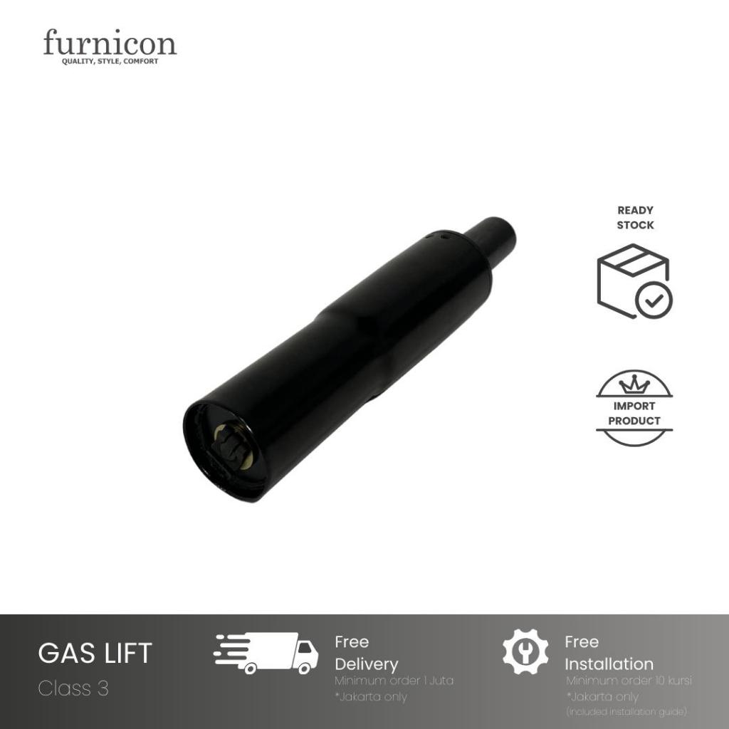 Jual FURNICON Hidrolik Gaslift Kursi Kantor Gas Lift Cylinder Class 3 Shopee Indonesia