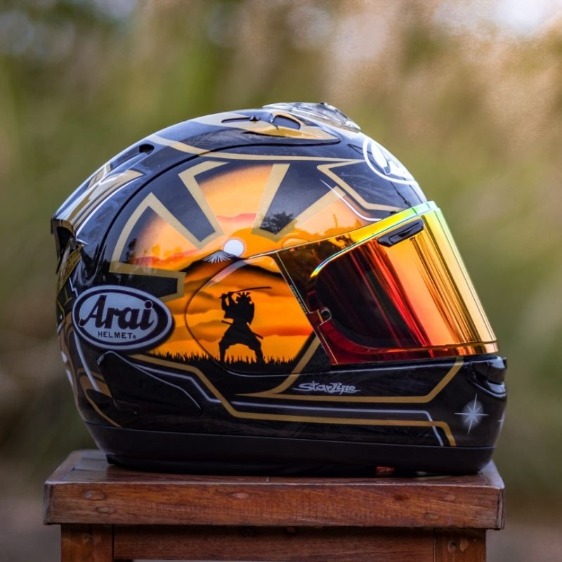 Jual Arai RX7X Spirit Gold | Shopee Indonesia
