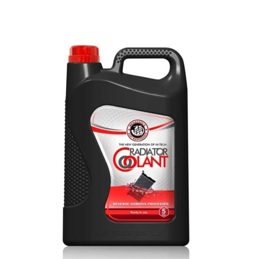 Jual AIR RADIATOR COOLANT RED 5 LITER MEGACOOLS ORIGINAL | Shopee Indonesia