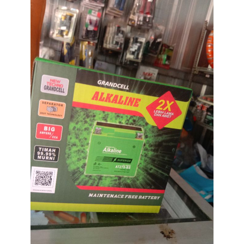 Jual aki/accu motor 7 ampere vario 125/Vario 150/satria FU/CB150R/Nmax