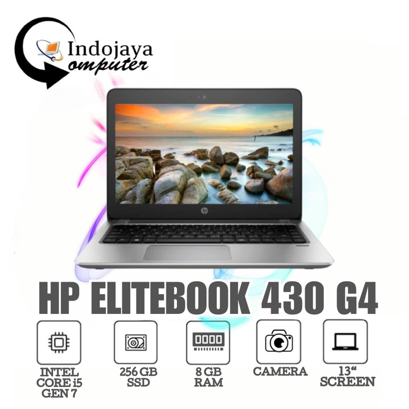 Jual Laptop Hp EliteBook 430 G5 Core i5 Gen 7 RAM 8 SSD 256 Mulus ...