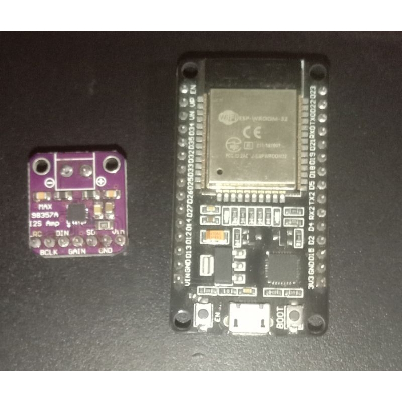 Jual Esp32 plus Max98357A isi firmware modul drum. | Shopee Indonesia