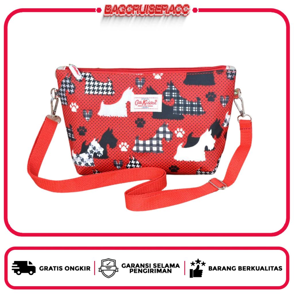 Jual Tas Selempang Waterproof Motif 1Res - Pouch Makeup Multifungsi ...