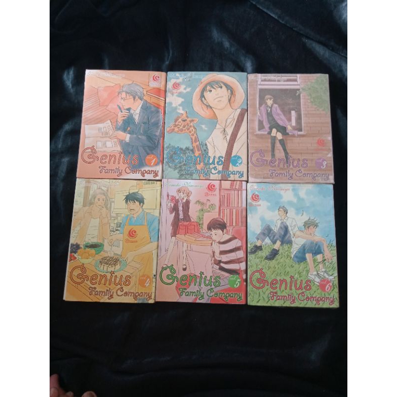 Jual manga komik genius family company by tomoko ninomiya | Shopee ...