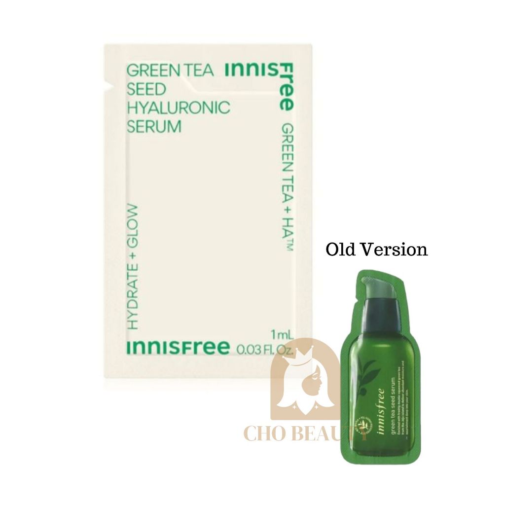 Jual [SAMPLE] INNISFREE Green Tea Seed Hyaluronic Serum Sample 1ml ...