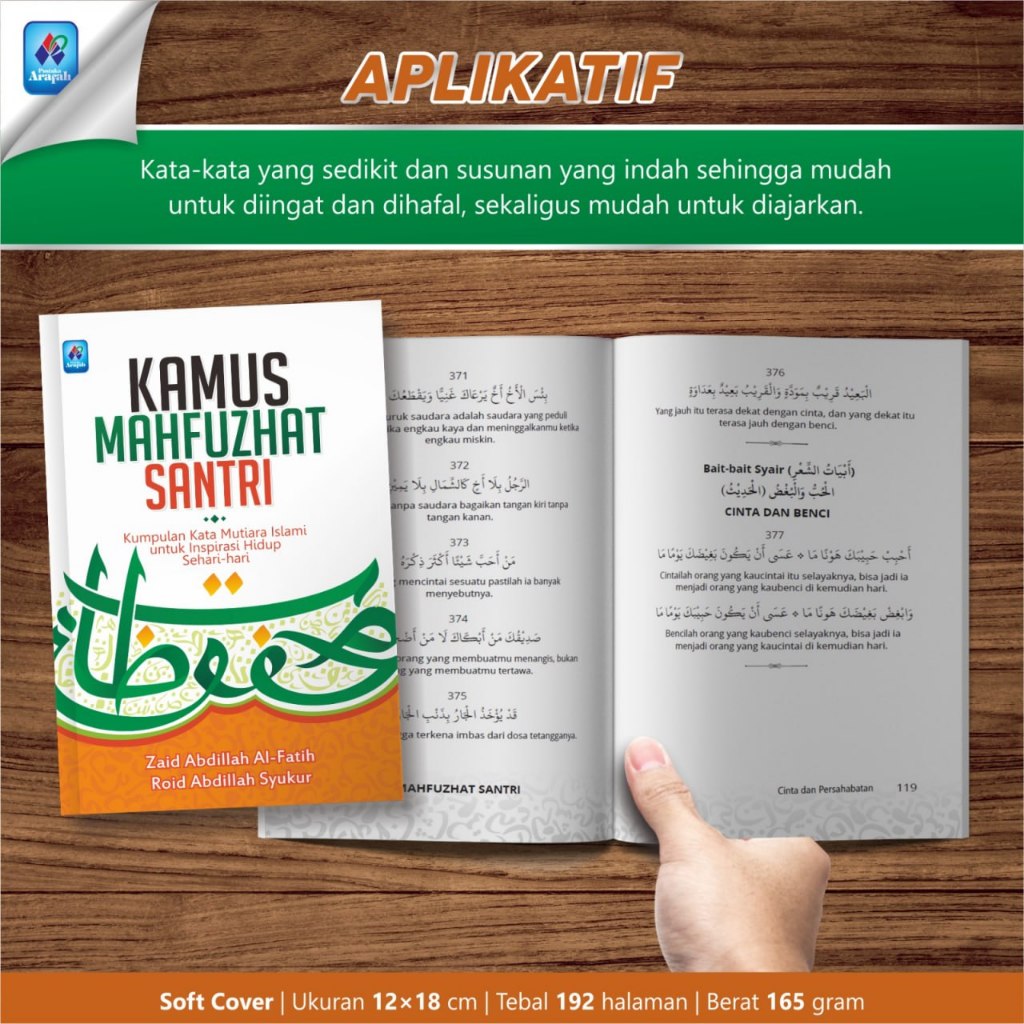 Jual Mahfuzat Kamus Mahfuzhat Kumpulan Kata Kata Mutiara Islam Santri ...