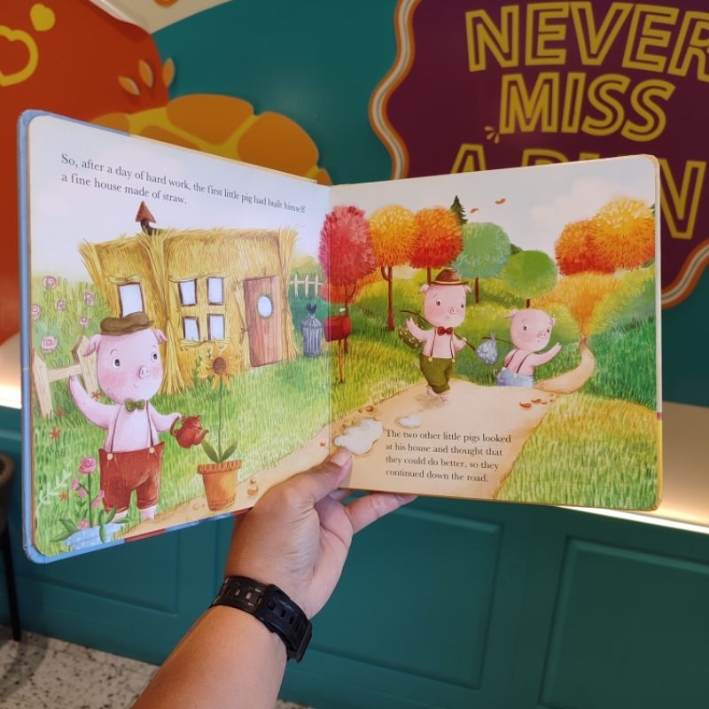 Jual BIG BAD WOLF BOOKS THE THREE LITTLE PIGS - BUKU CERITA ANAK BBW ...
