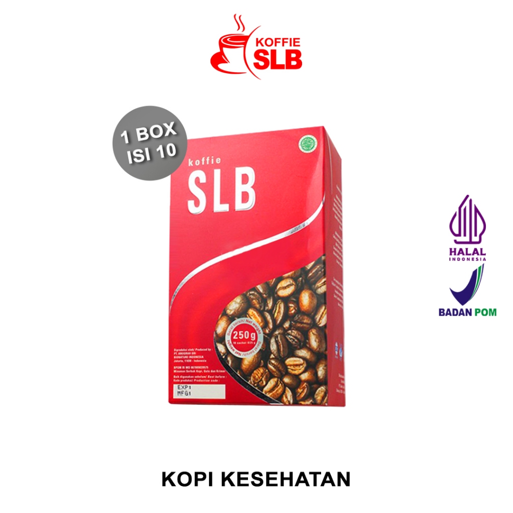 Jual Koffie SLB 1 Box Isi 10 Sachets Original BPOM Kopi SLB Minuman