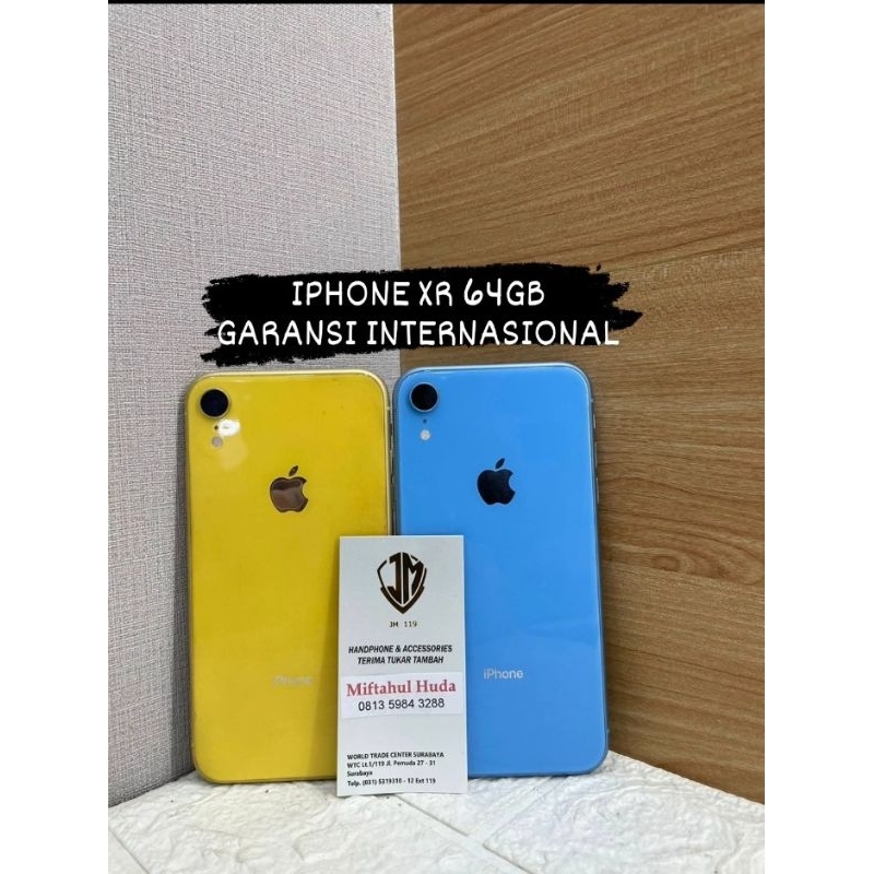 Jual iPhone XR 64GB (second) | Shopee Indonesia