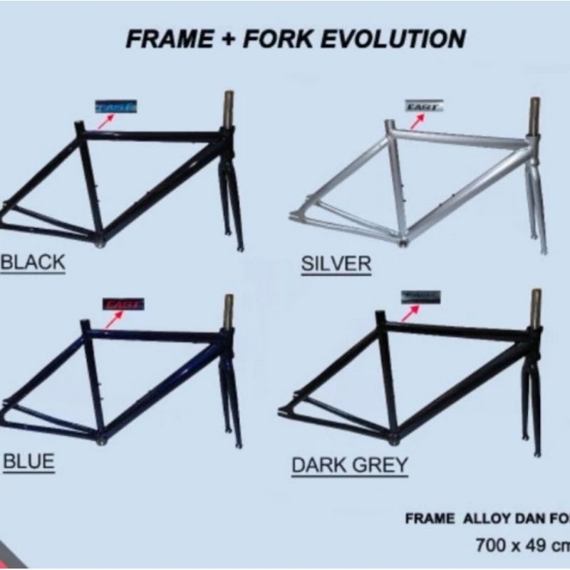 Frame fixie oversize new arrivals