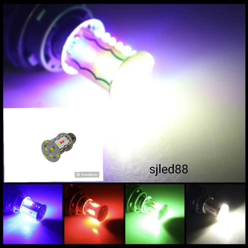 Jual stop rem - Stoprem LED Kedip senja running warna RGB Kaki dua ...