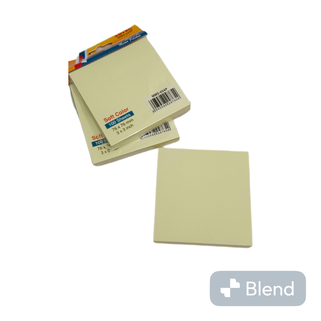 Jual Joyko Sticky Notes Warna Kuning 654P Isi 100 Sheet | Shopee Indonesia