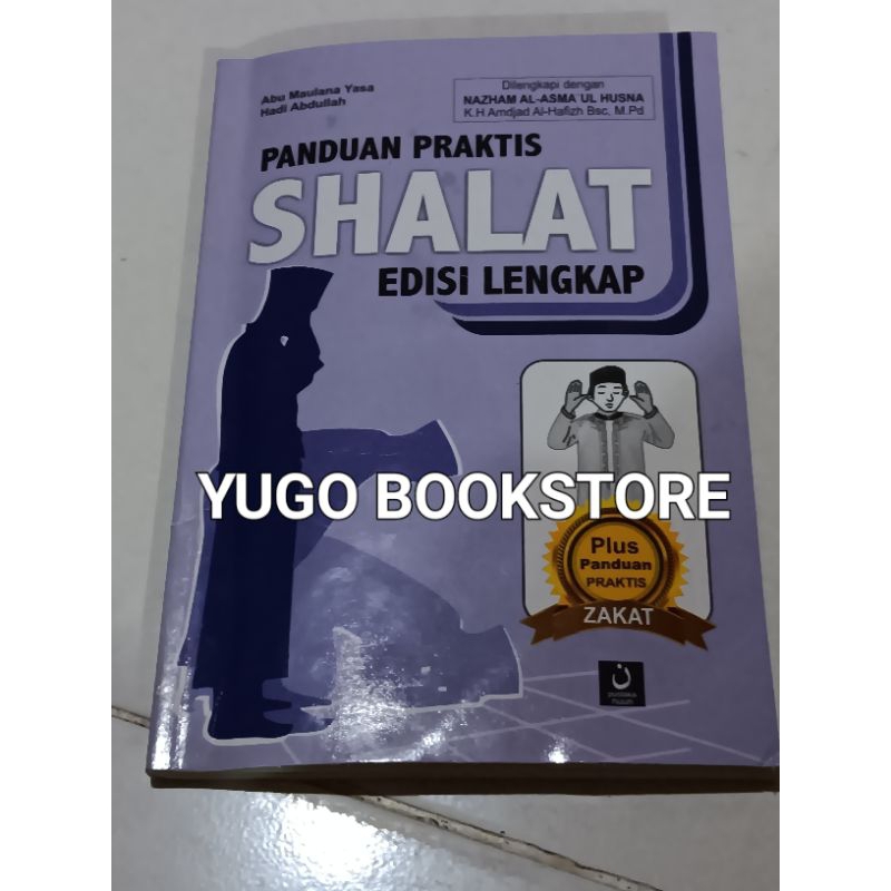 Jual Panduan Praktis Shalat Edisi Lengkap Original Ukuran Besar Kertas