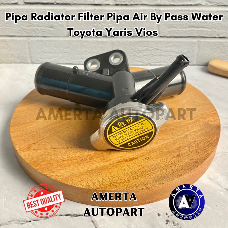 Jual Pipa Radiator Filter Pipa Air By Pass Water Toyota Yaris Vios 2006 ...
