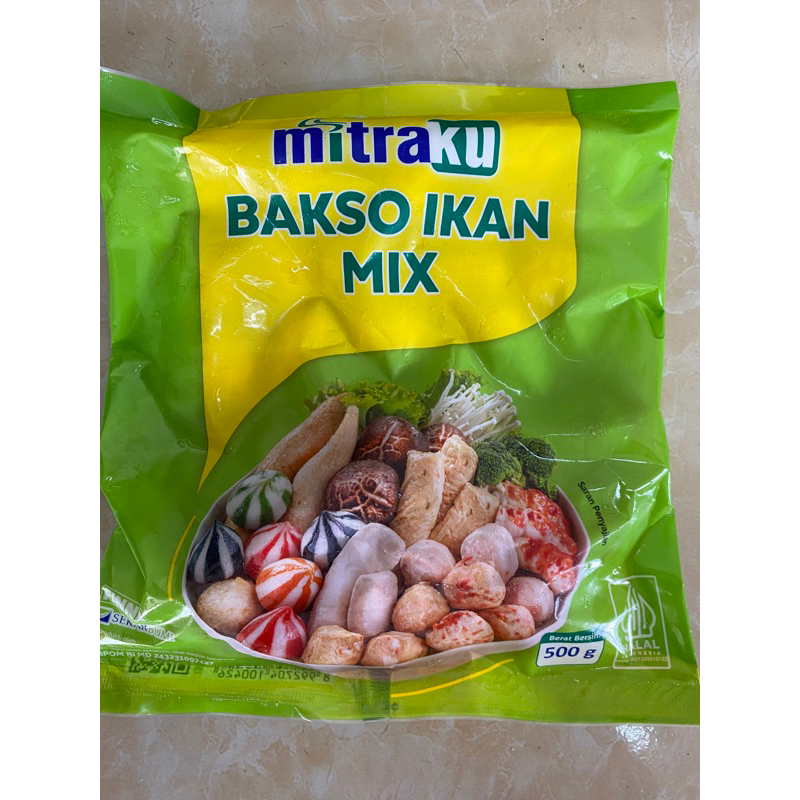 Jual Mitraku Bakso Ikan Mix 500gr Shopee Indonesia