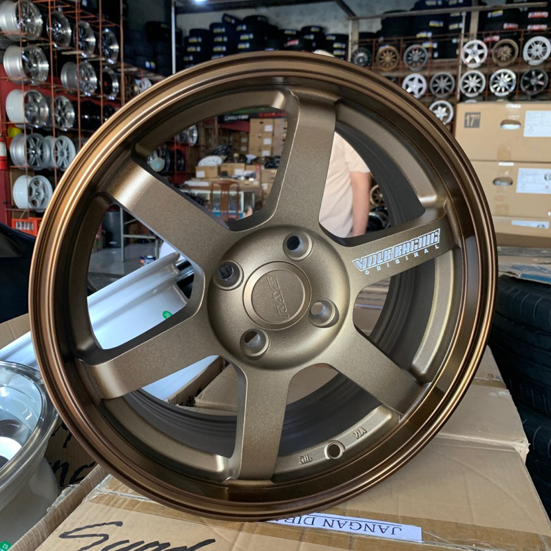 Jual Velg R15 Volkrays TE37 Saga. Sumber Mulya Wheels. Velg mobil. toko ...