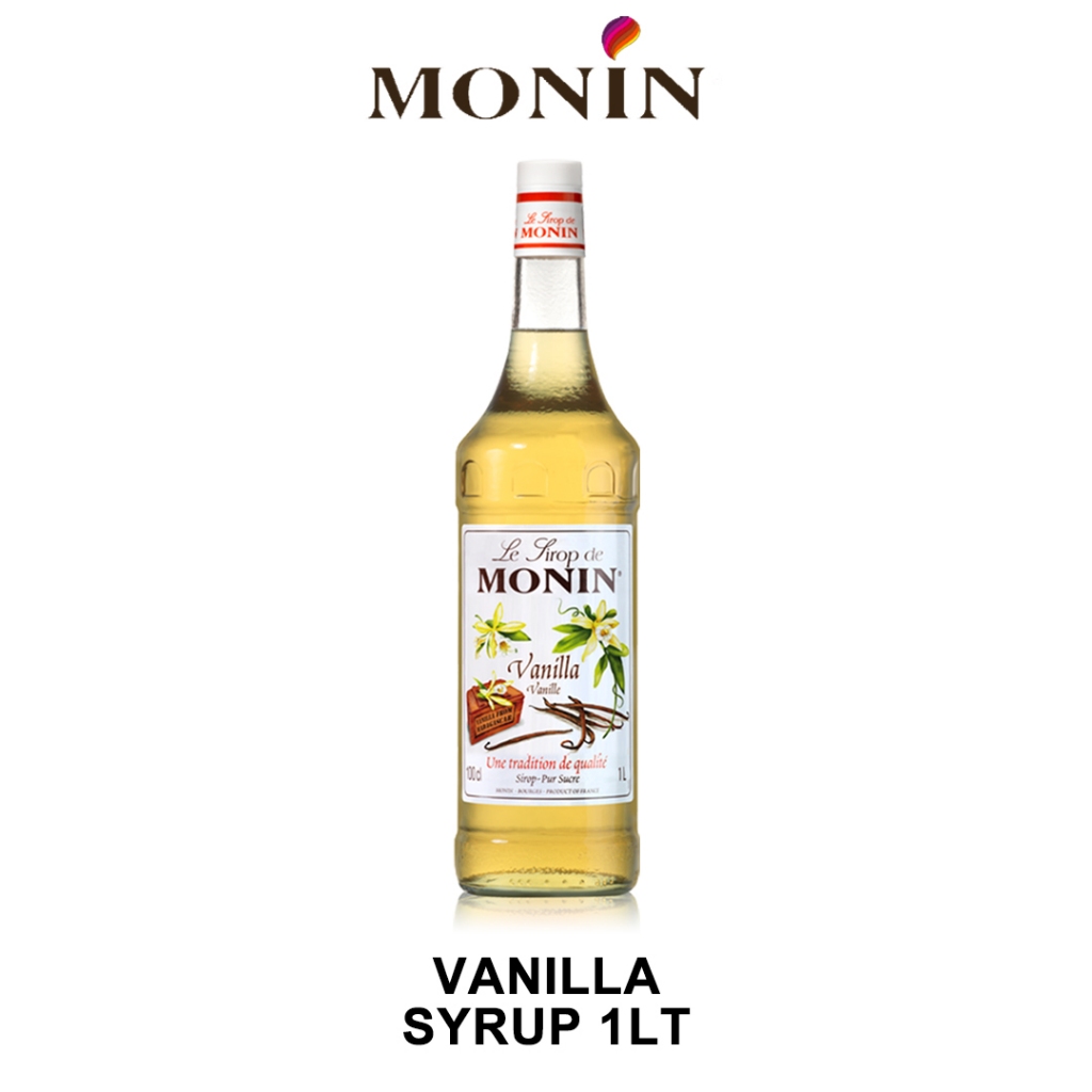 Jual Monin Syrup Vanilla 1 Liter | Monin Vanilla | Sirup Monin | Sirup ...