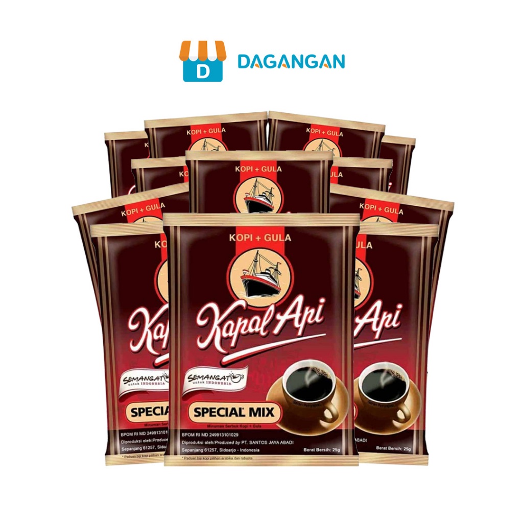 Jual Kapal Api Special Mix Kopi Bubuk Sachet Gr Pcs Shopee Indonesia