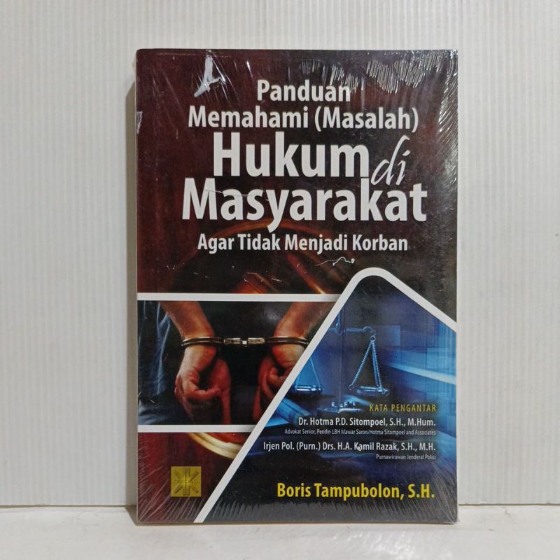 Jual Buku Panduan Memahami Masalah Hukum Di Masyarakat Agar Tidak Menjadi Korban Boris