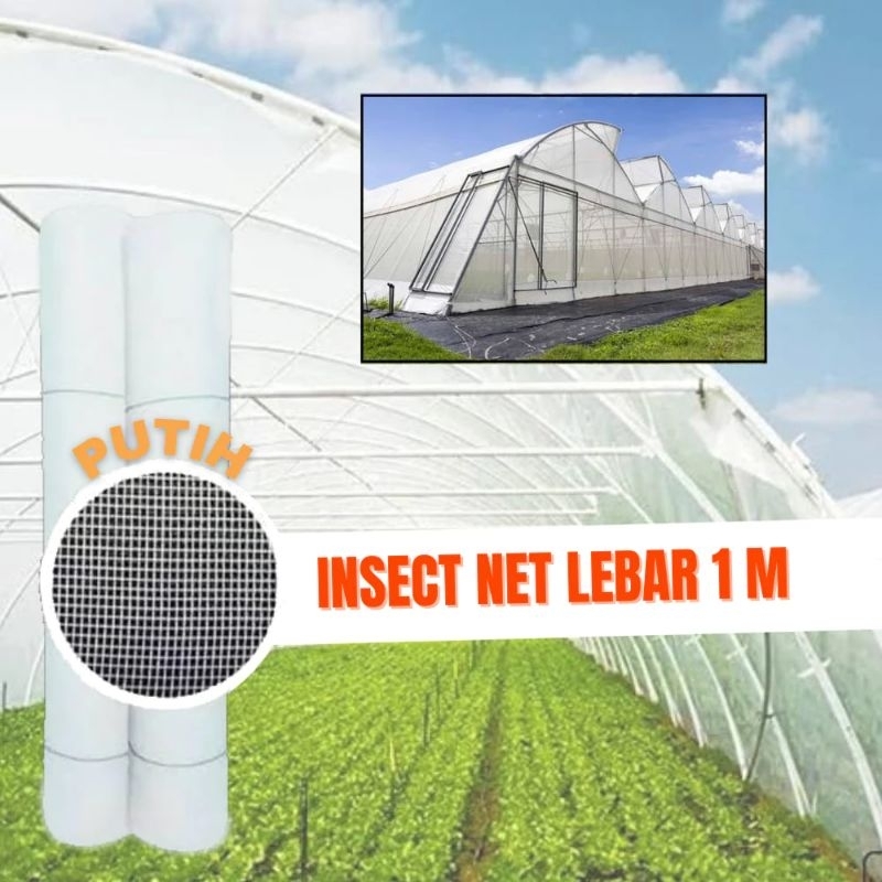 Jual Kassa/Insect Net Putih ukuran 1m x 50m | Shopee Indonesia