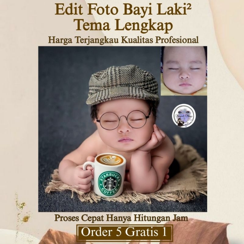 Jual JASA EDIT FOTO BAYI TANPA CETAK II SOFT FILE | Shopee Indonesia
