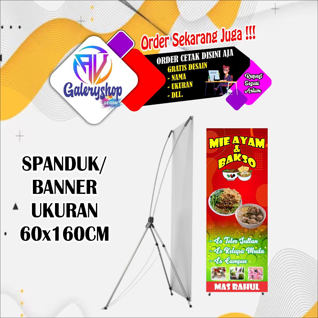 Jual Mmt Spanduk Banner Mie Ayam Mie Bakso Dan Minuman Dll Ukuran