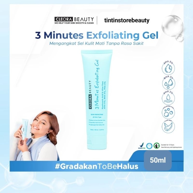 Jual [READY SIAP KIRIM] Cleora Beauty 3 Minutes Exfoliating Gel