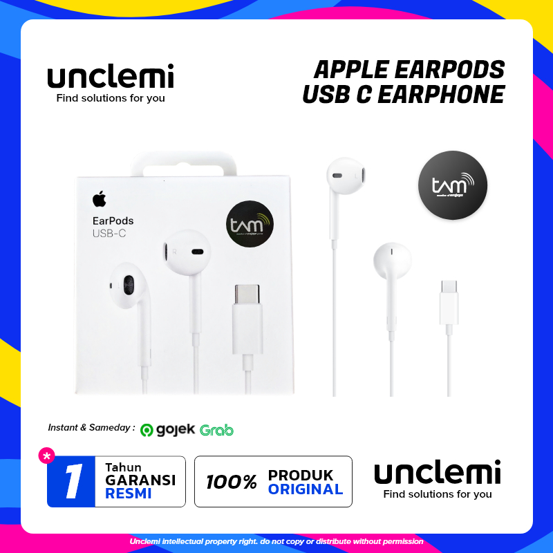 Jual Apple Earpods Type C Earpods USB C Earphone Type C | Shopee Indonesia