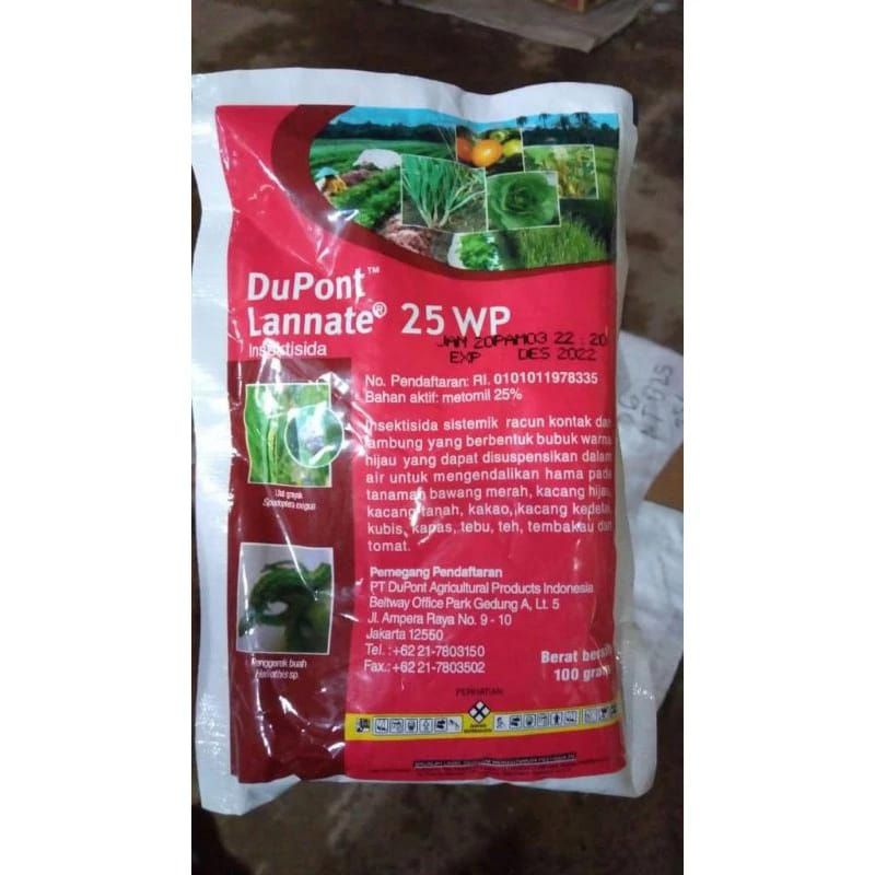 Jual LANNATE 25WP INSEKTISIDA ( 100 GR) | Shopee Indonesia