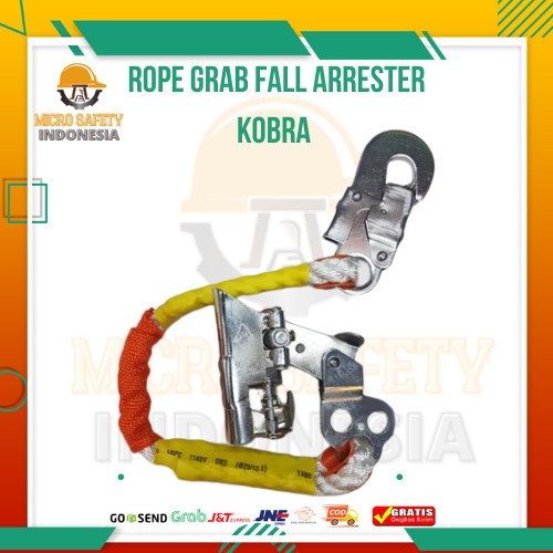 Jual Rope Grab Fall Arrester Kobra Auto Stop SSAFE Terbaik Climbing