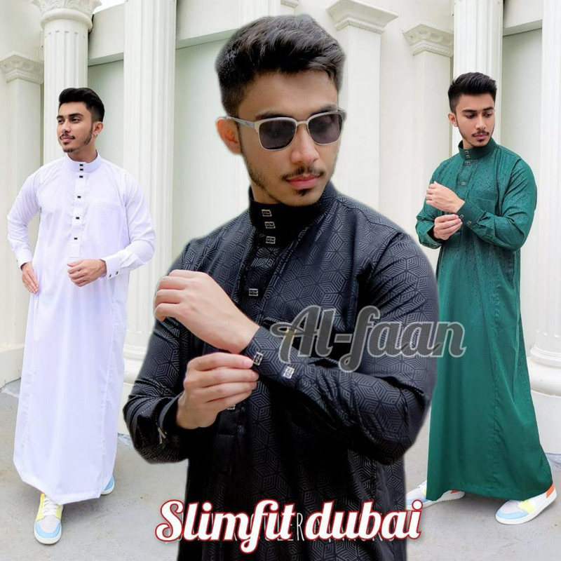 Jual Jubah Slimfit Gamis Jubah Pria jubah muslim busana muslim pria ...