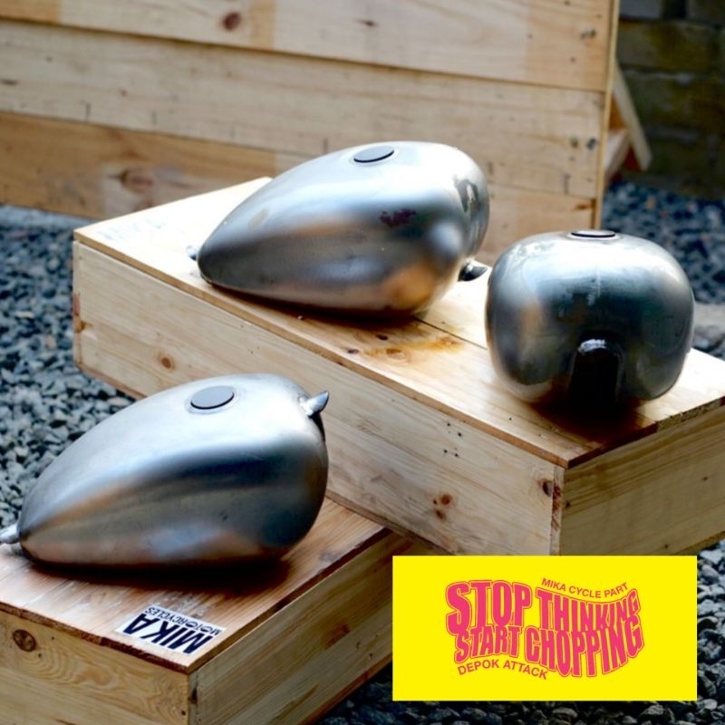 Jual Tangki Chopper / Tangki Bobber Model Wassell Tank | Shopee Indonesia