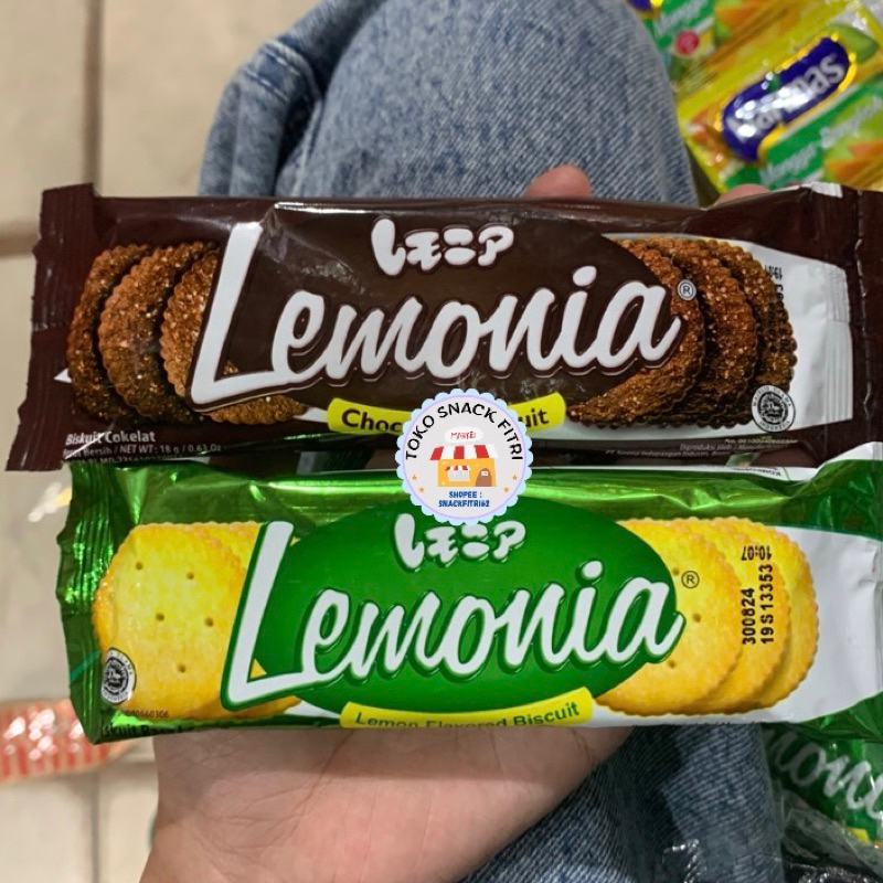 Jual BISKUIT LEMONIA RENCENG ISI 10 | Shopee Indonesia
