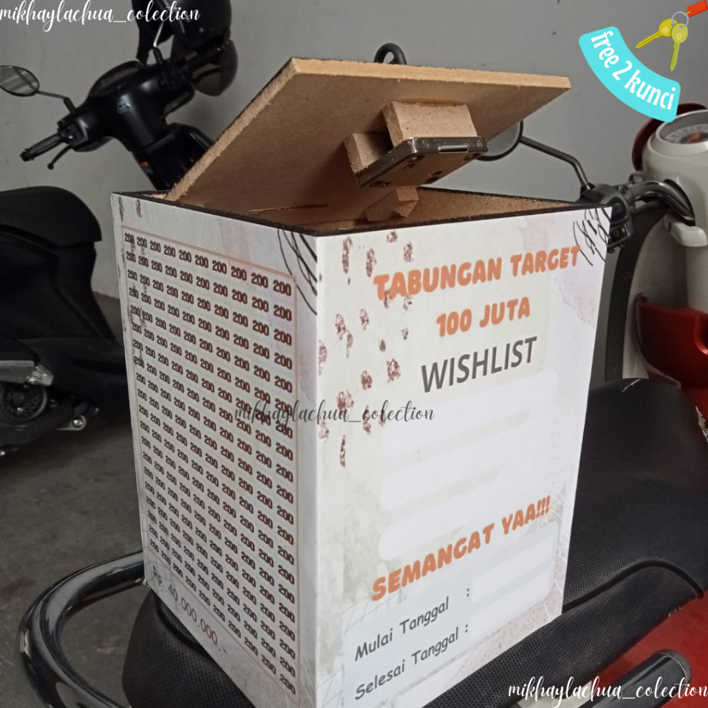 Jual Celengan Viral Target Besar + Kunci Celengan Ukuran Jumbo ...