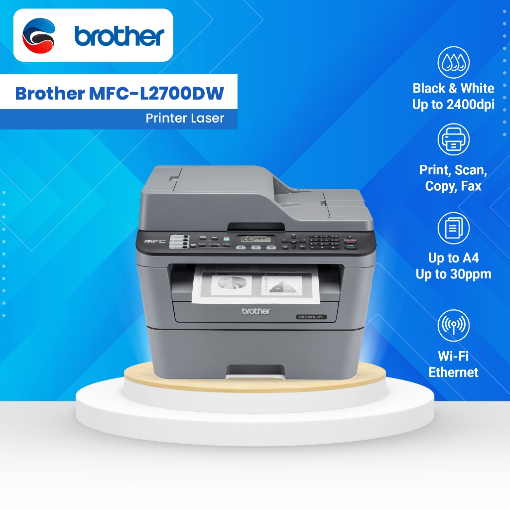 Jual BROTHER Printer MFC L2700DW Mono Laser | Shopee Indonesia