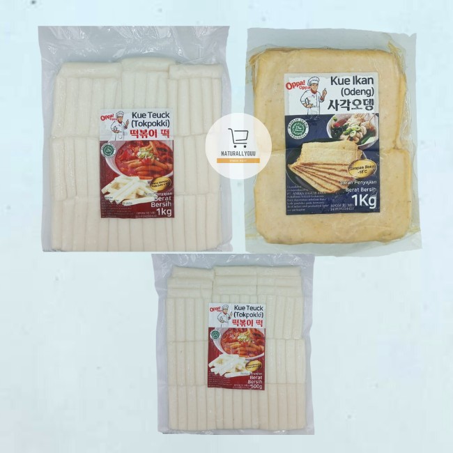 Jual OPPA Topoki / Toppoki / Tteokbokki Rice Cake 500gr | Shopee Indonesia