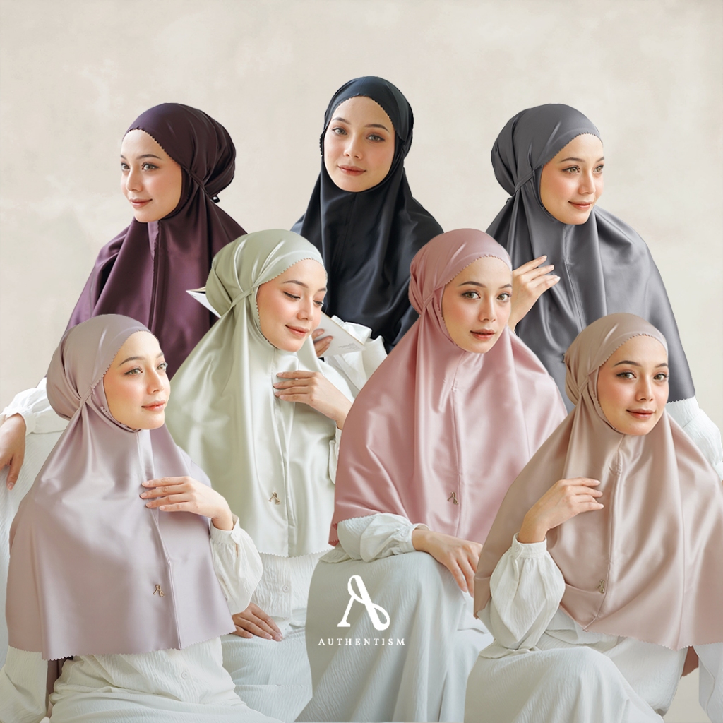 Jual AUTHENTISM ID SAABIRA KHIMAR BASIC PREMIUM POLOS KERUDUNG HIJAB ...