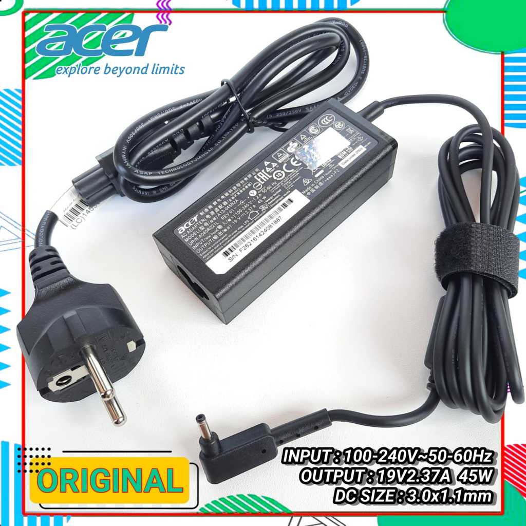 Jual Adaptor Charger Casan Laptop Acer Aspire A A A