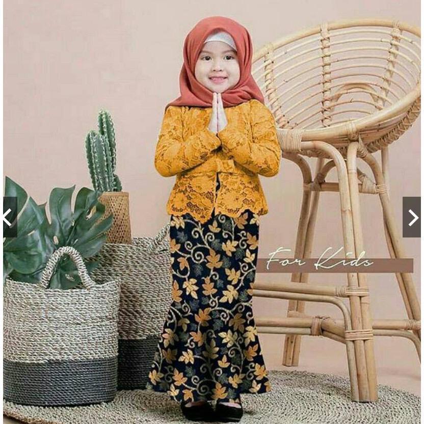 Jual Baju Kebaya Bayi dan Anak Rok Panjang Model Duyung Seragam Kostum ...
