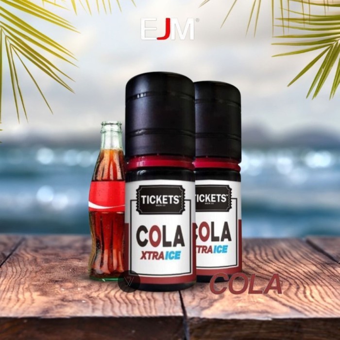 Jual LIQUID EJM TICKETS COLA XTRA ICE 30ML 25MG | Shopee Indonesia