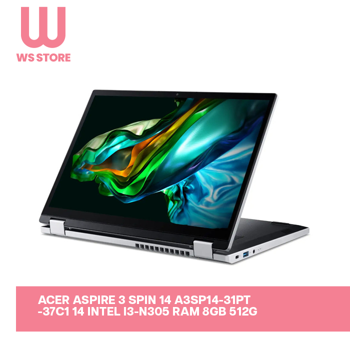 Jual ACER ASPIRE 3 SPIN 14 A3SP14-31PT-37C1 14 INTEL I3-N305 RAM 8GB ...