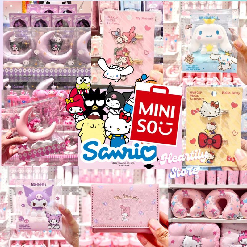 Jual Heartily Ready Stock Bukan Po Miniso Sanrio Miniso Link