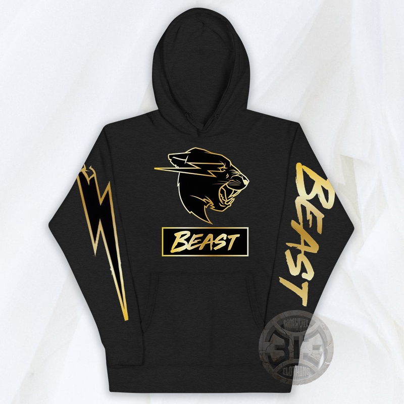 Mr beast gold clearance hoodie