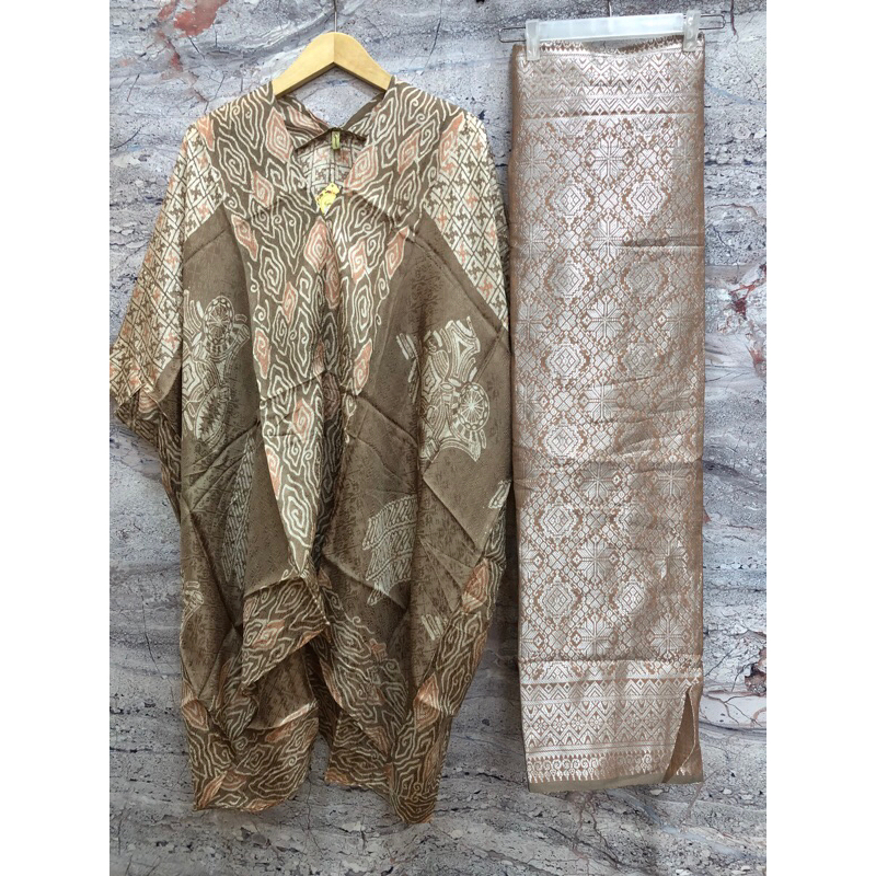 Jual kaftan motif batik 07613A12 | Shopee Indonesia