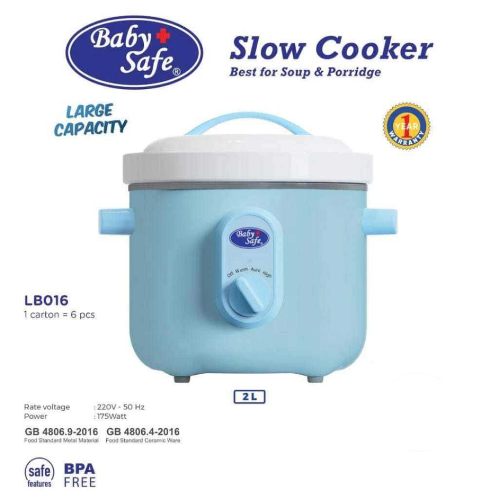 Jual Slow cooker ( LB016 ) Multi steamer dengan Large Capacity 2 liter