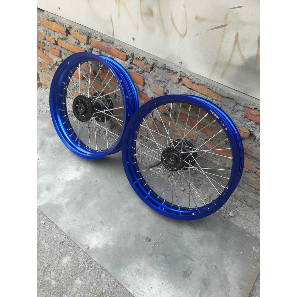 Jual velg supermoto tanpa ban pnp d-tracker ring 17 velk set sumo klx ...