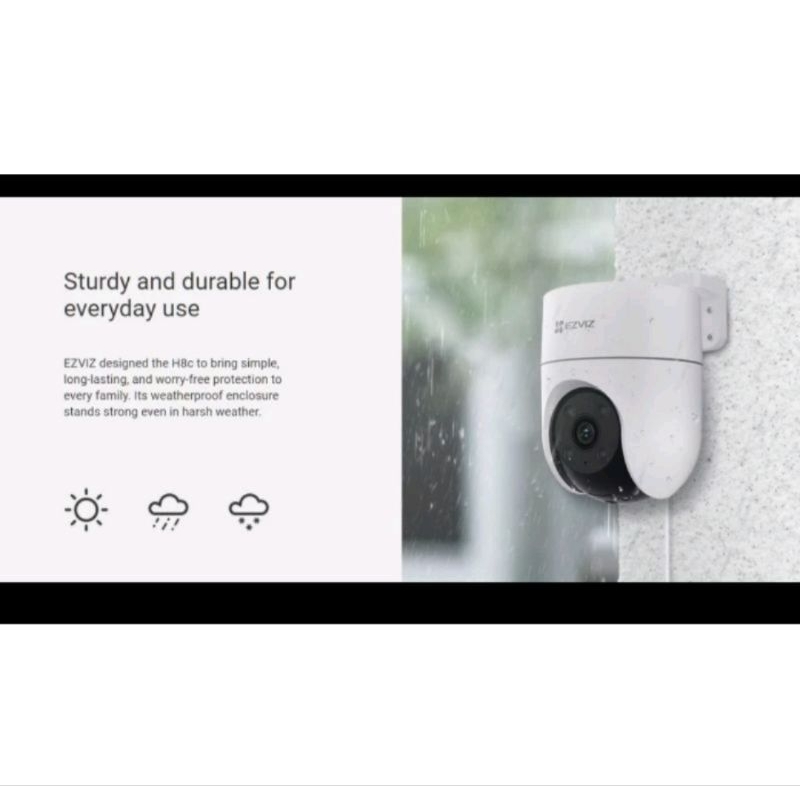 Jual EZVIZ H8C outdoor IP Camera RESMI 1 TAHUN FULL BARU Kena Dus Aja ...