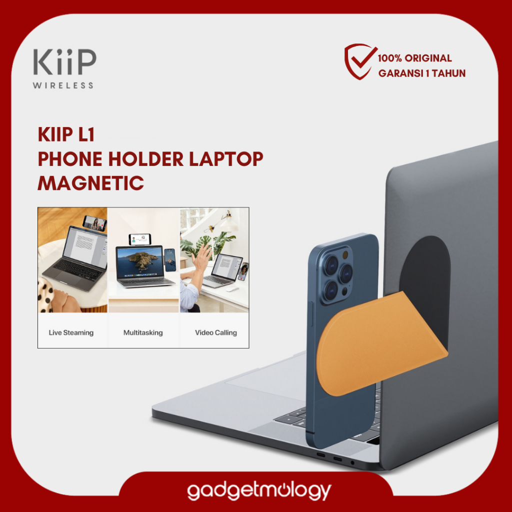 Magnetic Phone Mobile Mount For Laptop Jual KiiP L1 Laptop
