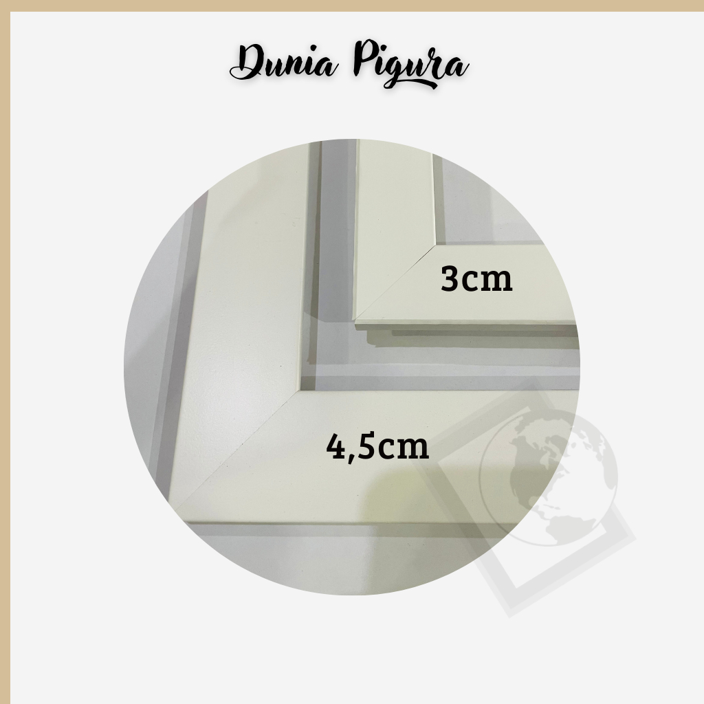 Jual [Instant] Bingkai Foto 16RP (40 x 60 cm) PAKAI KACA | Minimalis ...